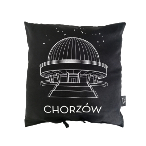 Planetarium - poduszka czarna